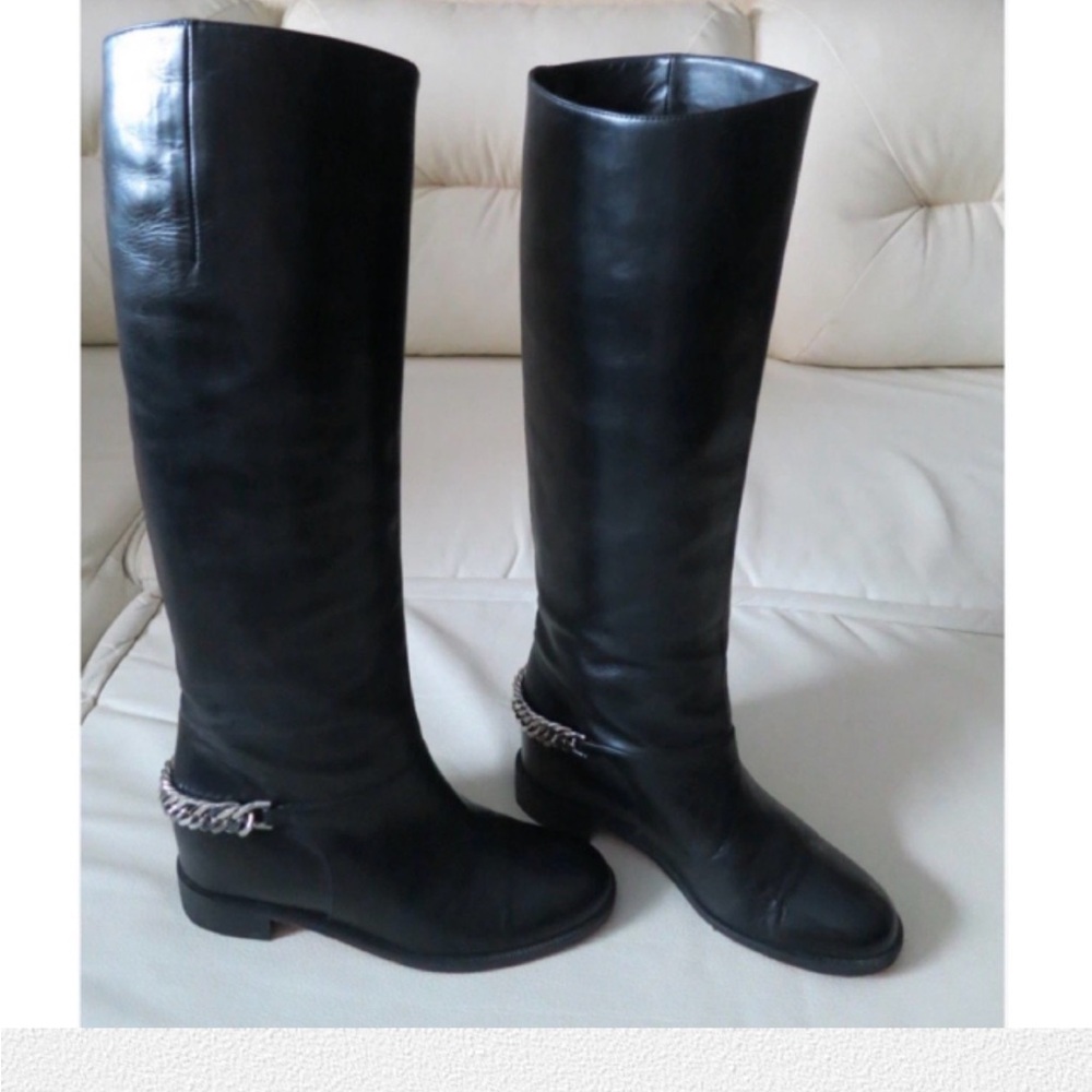 Christian Louboutin Black Cate Boots
